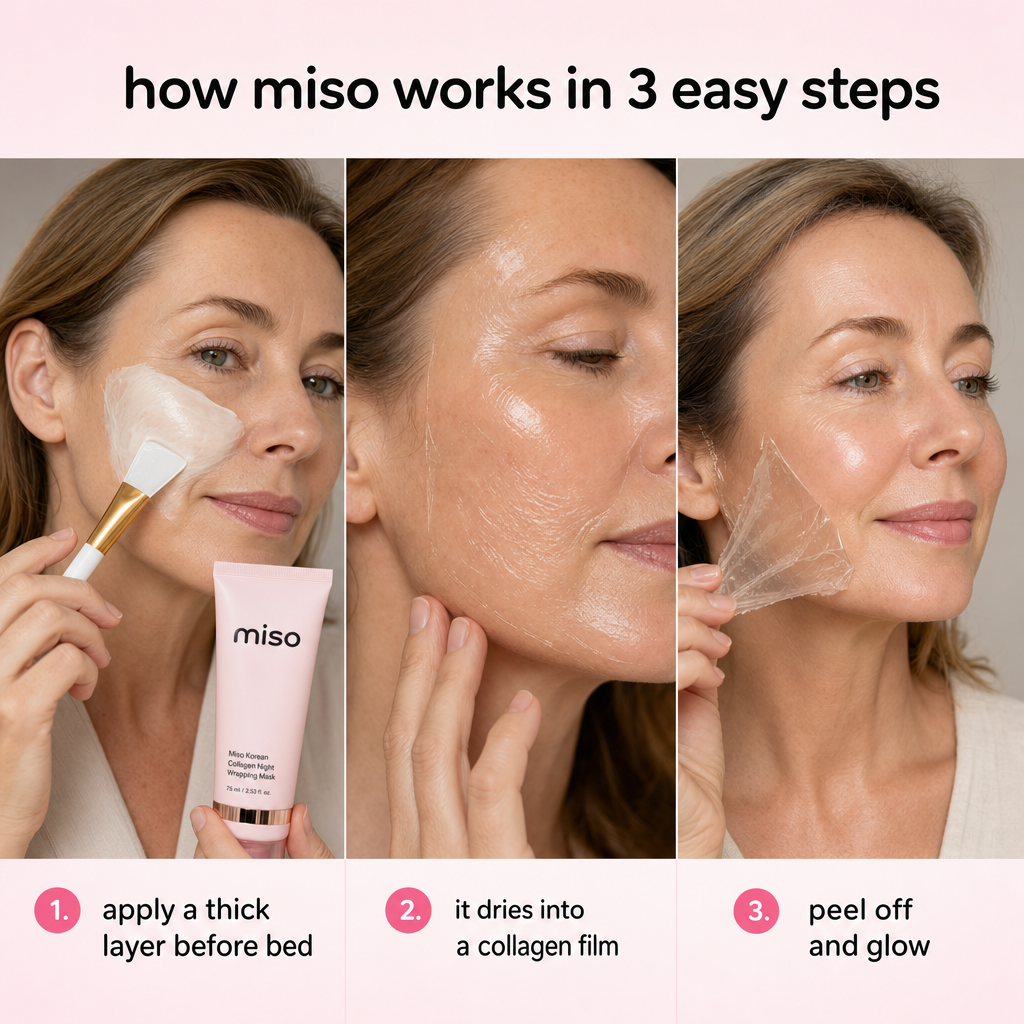 Miso Korean Collagen Night Wrapping Mask
